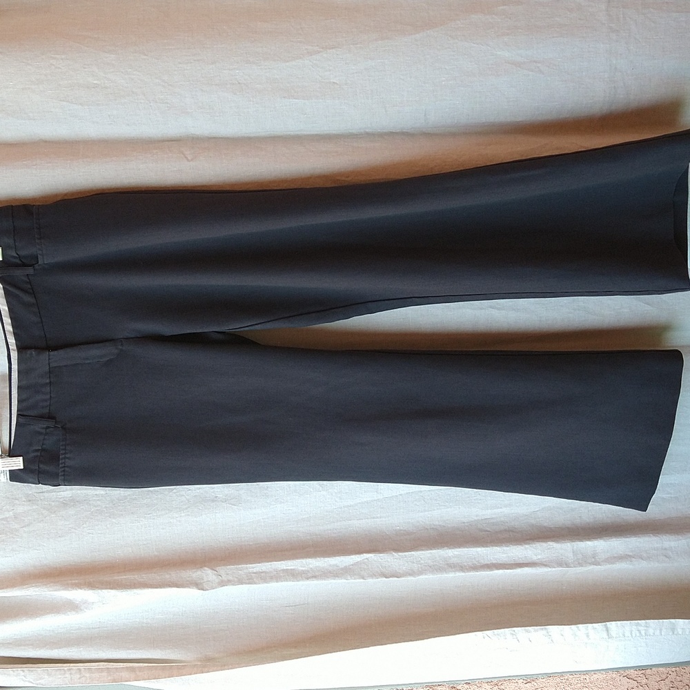 Apostrophe Courtney gray flare wide leg pants
